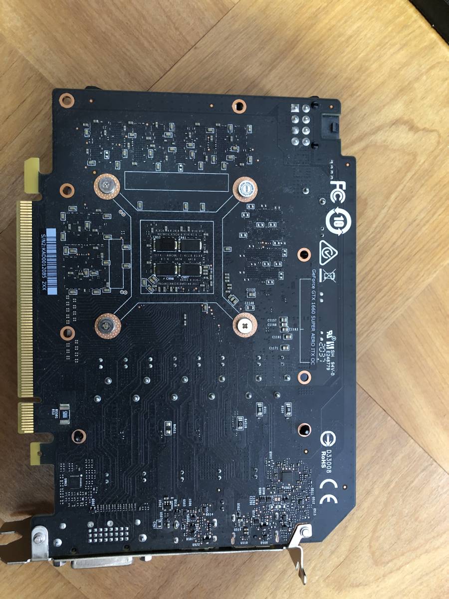 MSI GeForce GTX 1660 SUPER AERO ITX OC 中古品（ジャンク扱い