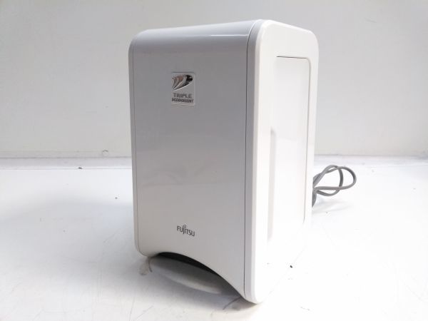 □FUJITSU 富士通ゼネラル 脱臭機 ～10畳まで DAS-15E-W 2019年製 ホワイト 0516-004C @80 □