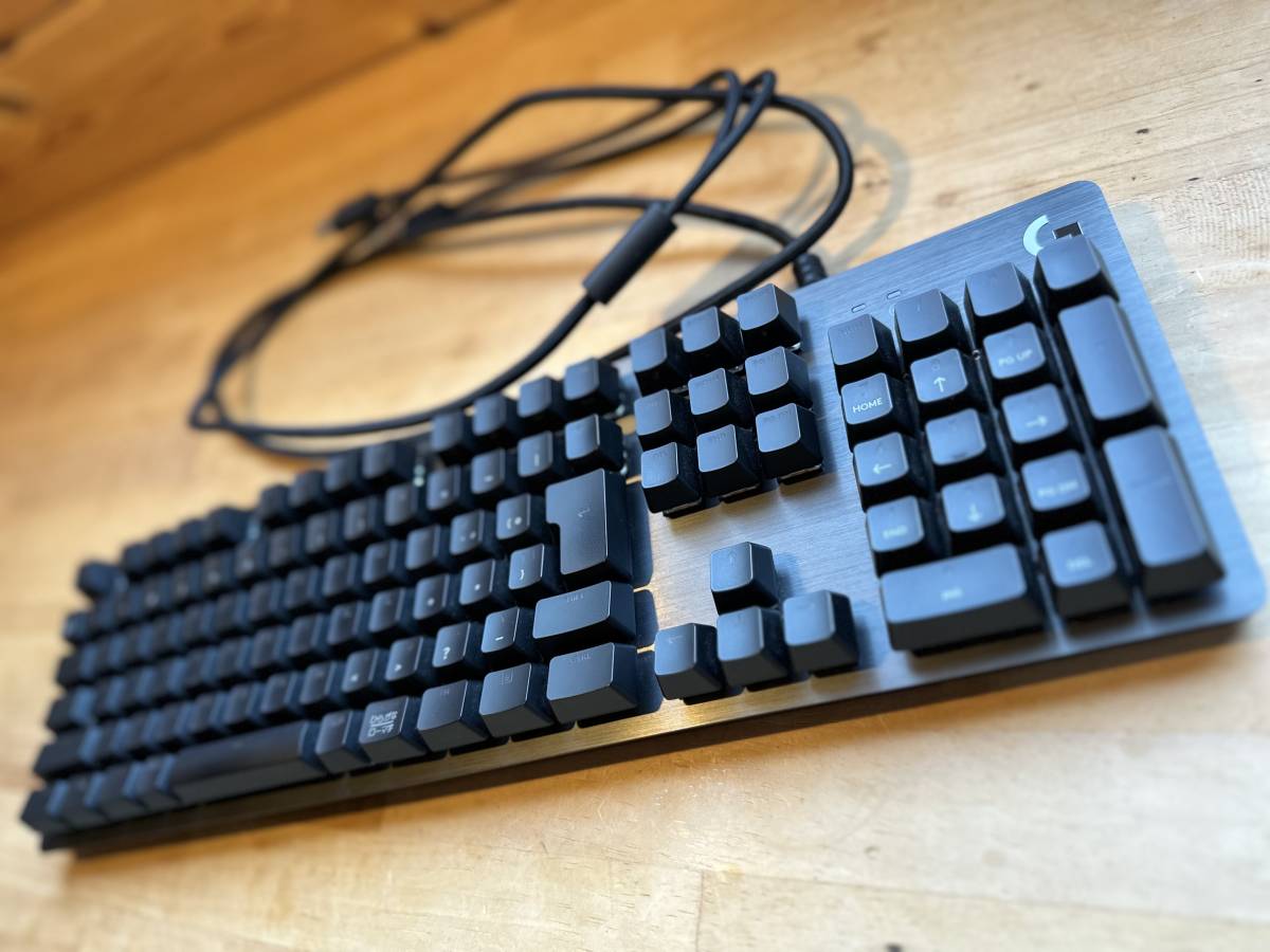 美品！ ロジクール G512-CK Carbon RGB メカニカルゲーミング 
