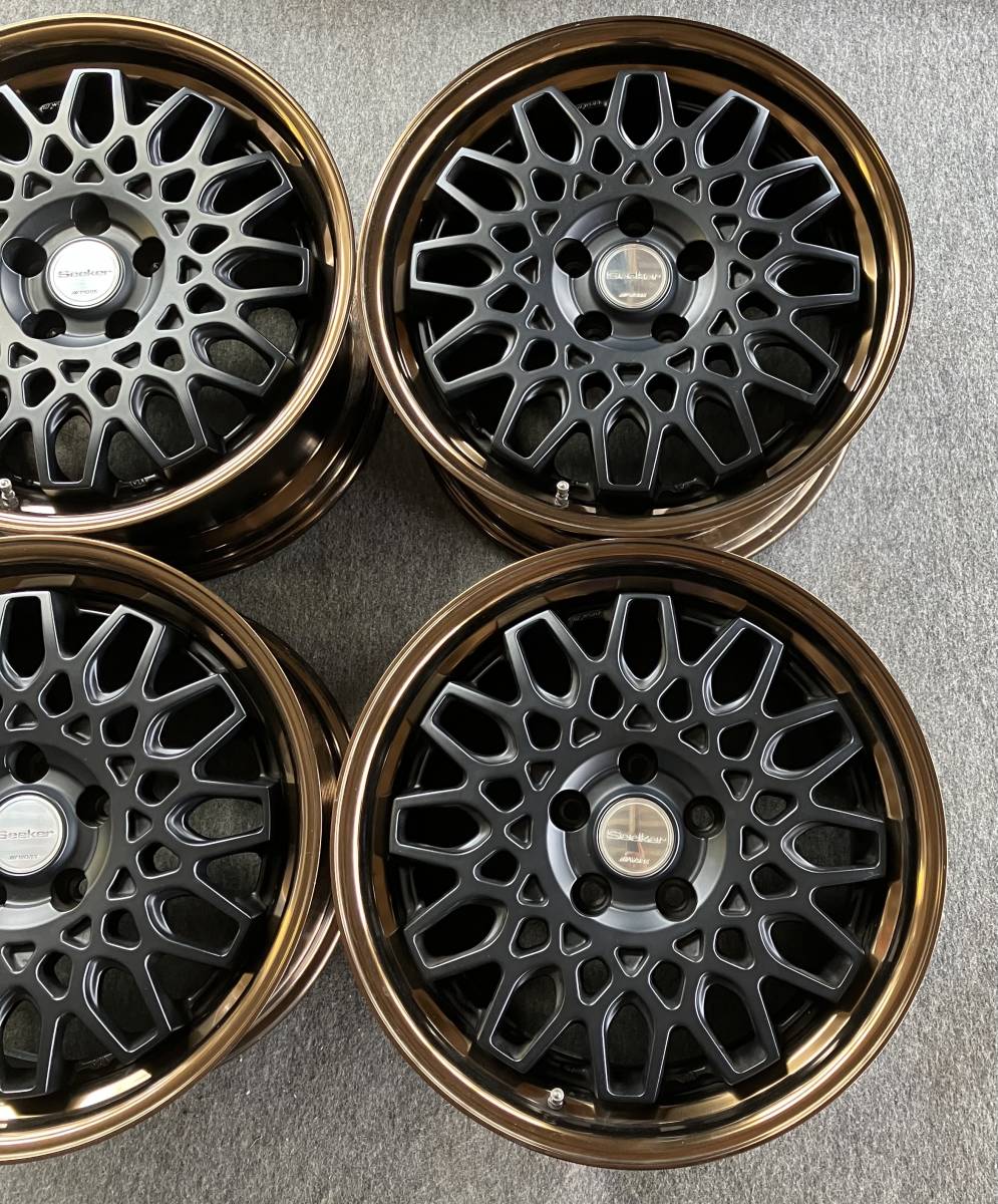 ワーク WORK SEEKER GX 18×8.5J 5H 114.3 中古 4本セット カムリ 