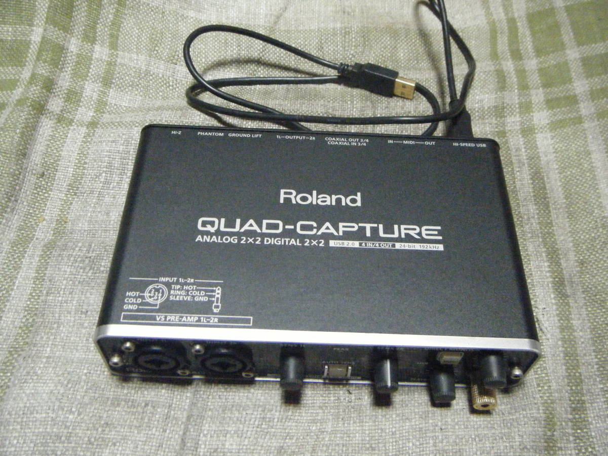 ●Roland UA-55 Quad Capture オーディオ インターフェイス●