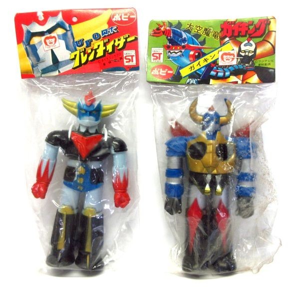 大空魔竜 当時物 ソフビ GA-52 ヘッド 刻印あり [昭和レトロ] ポピー 