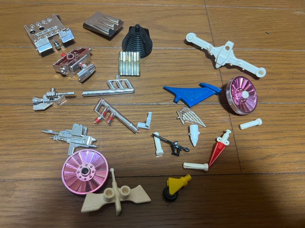 当時物 ミクロマン　旧タカラ　パーツ　タカラ　昭和　レトロ　サイボーグ　ダイアクロン　トランスフォーマー ロボット　プラデラ　超合金