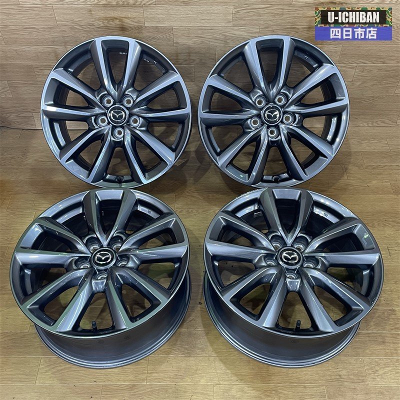 MAZDA3 純正アルミホイール 18インチ×7.0 +45 5H 114.3 アルミホイール