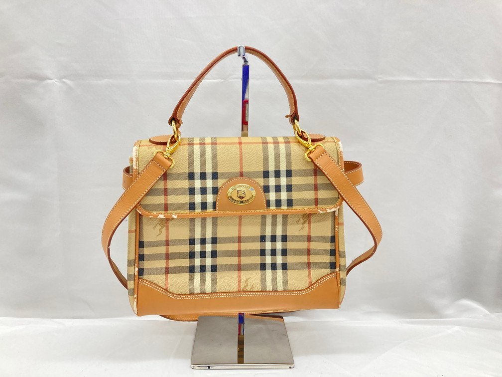 BURBERRY　バーバリー ノバチェック 2WAYバッグ　ショルダー　クラッチ ノバチェック バーバリー BURBERRY 2way 2WAY トートバッグ