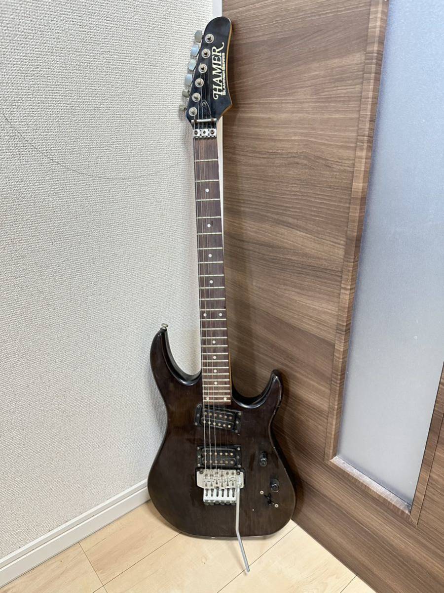 【ジャンク】HAMER SLAMMER Series ヘイマースラマーシリーズ エレキギター 楽器