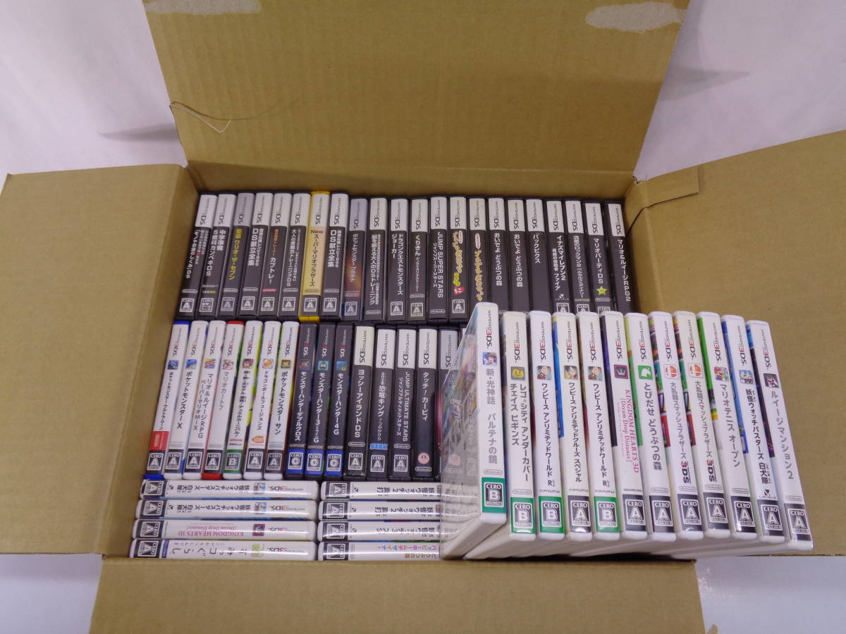 19-0［ジャンク品］3DS・DS ソフト まとめ売り パ*)様 Nintendo 3DS