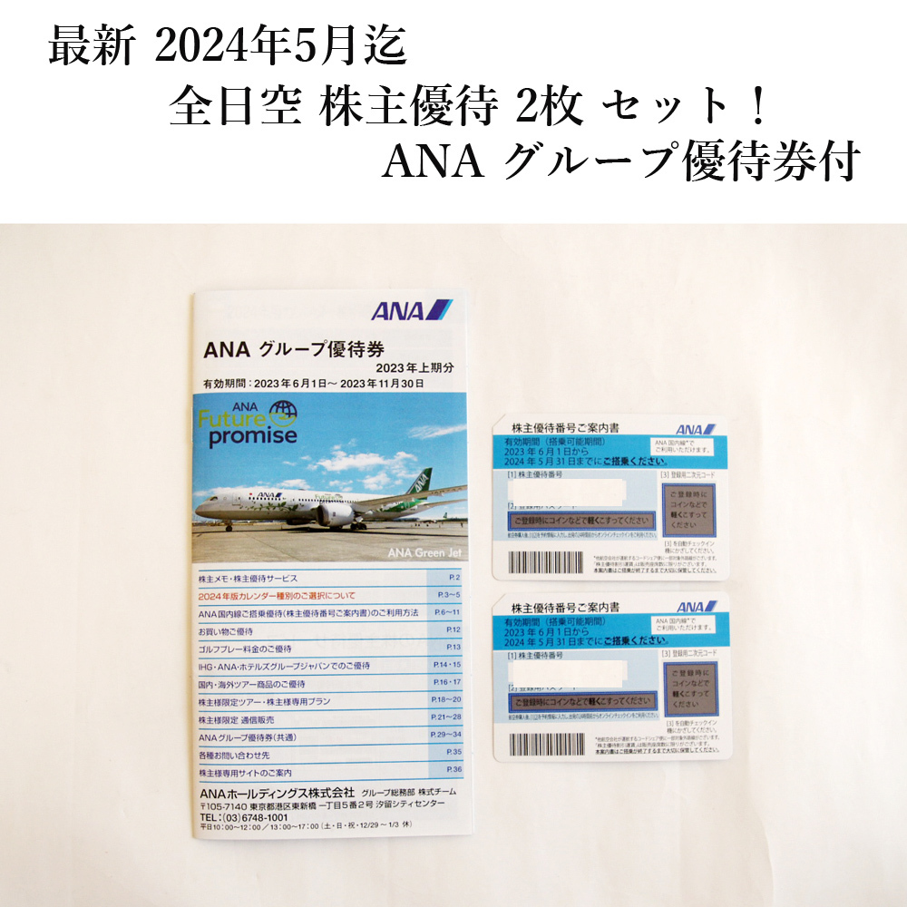 ANA 株主優待券 2枚 番号通知のみ 2024.11.30まで | TPALAWYERS.COM