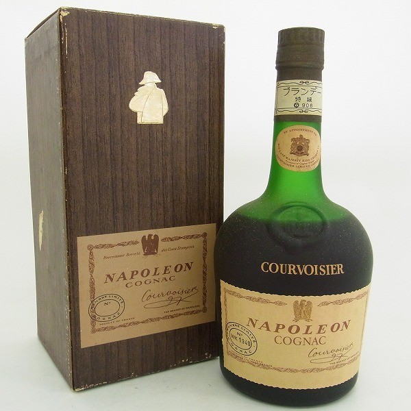 P207-S20-5496 COURVOISIER クルボアジェ NAPOLEON コニャック 700ml 40％ 未開栓 現状品⑧
