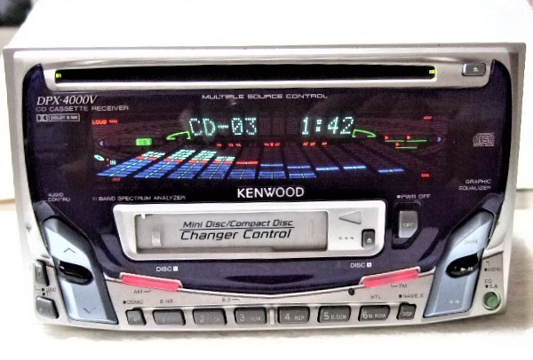 ☆ KENWOOD ケンウッド DPX－4000V CD/カセット