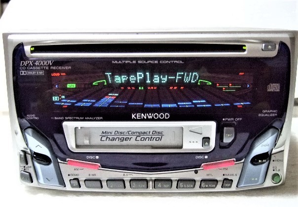 ☆ KENWOOD ケンウッド DPX－4000V CD/カセット