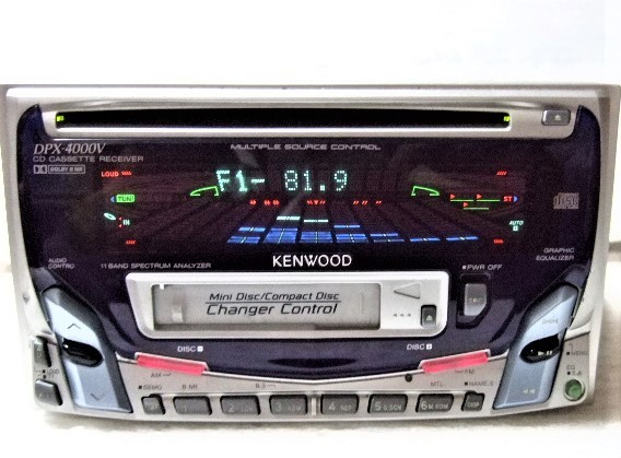 ☆ KENWOOD ケンウッド DPX－4000V CD/カセット