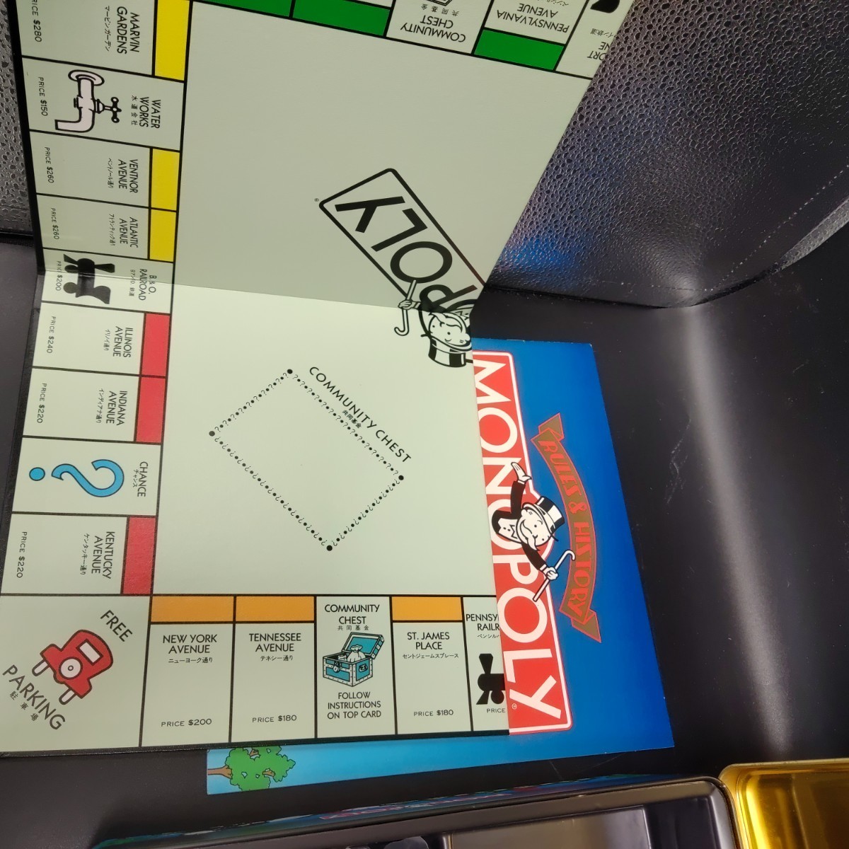 モノポリー 1935年 記念版（日本語）缶ケース MONOPOLY 1935 