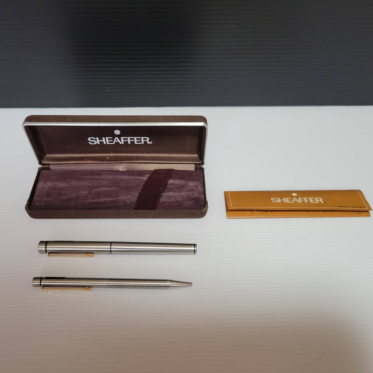 SHEAFFER シェーファー 万年筆 ペン先 14K 585 シルバーカラー 文房具