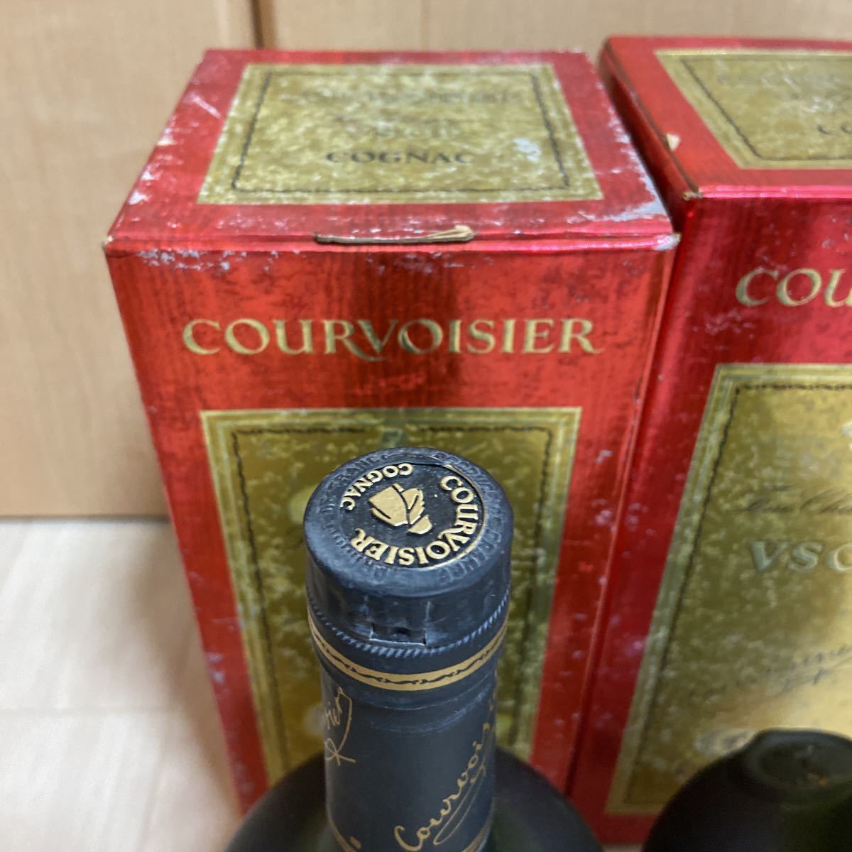 2本セット】COURVOISIER VSOP クルボアジェ VSOP 未開栓 700ml VSOP