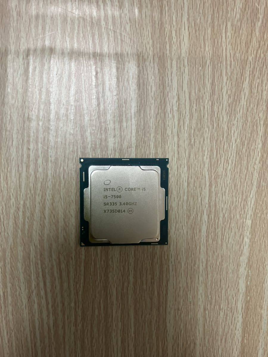 intel CPU Core i5-7500 3.40GHz SR335 LGA1151