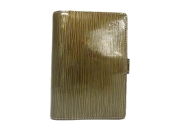 赤字超特価，豊富な 1円 LOUIS VUITTON ルイヴィトン M99080 サイバーエピ アジェンダPM 6穴式 手帳カバー スケジュール帳 カーキ系 AL1760(その他)｜売買されたオークション情報、yahooの商品情報をアーカイブ公開 - オー 服飾小物