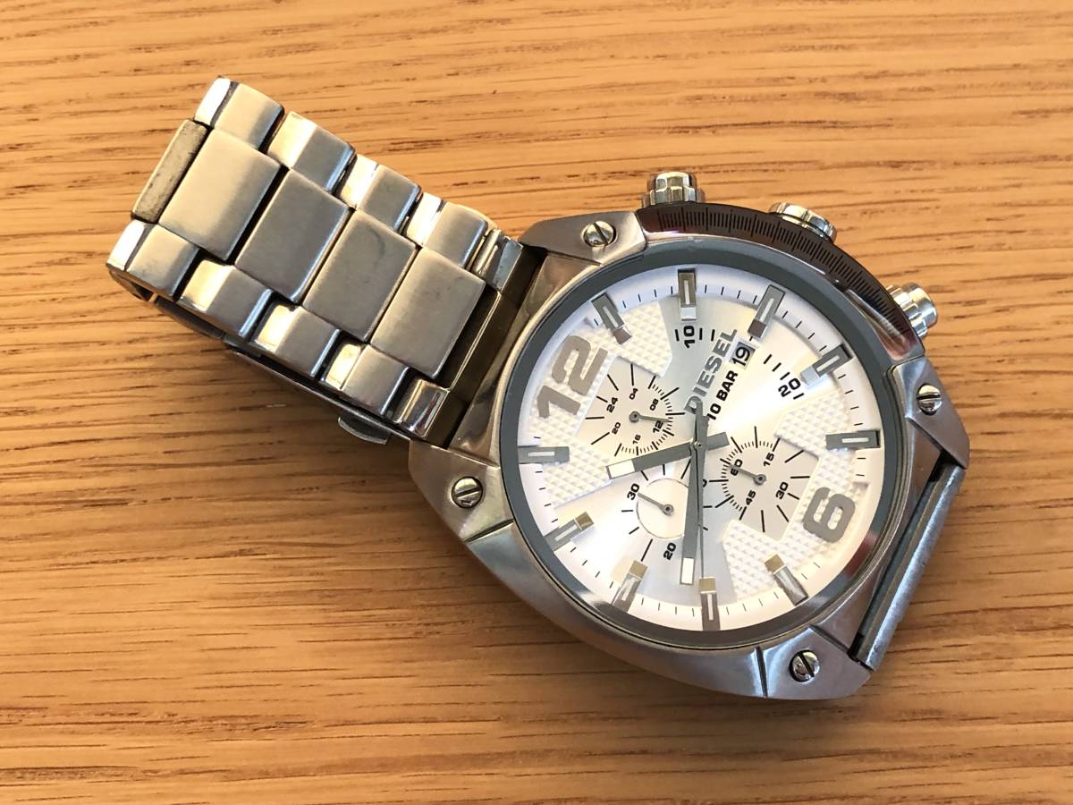 ◆SC14093◆DIESEL ディーゼル DZ-4203 クォーツ メンズ 腕時計 稼働品