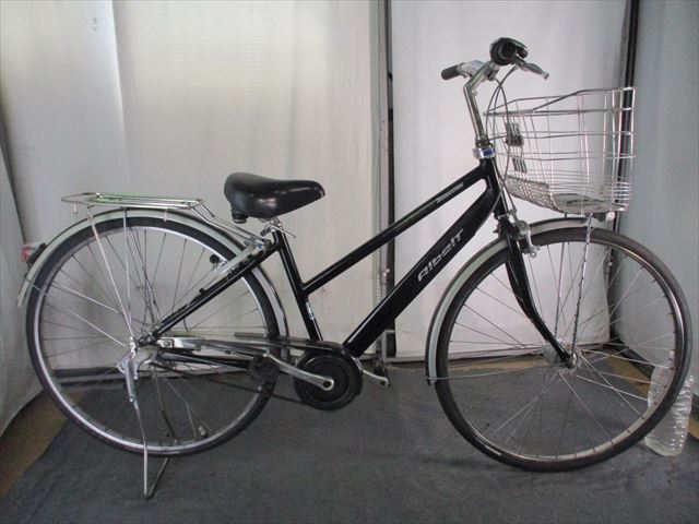 C795　限定特価　整備済み★ブリヂストン　アルベルト★ 中古自転車 【27インチ　黒 】 入札お待ちしております(*^▽^*)