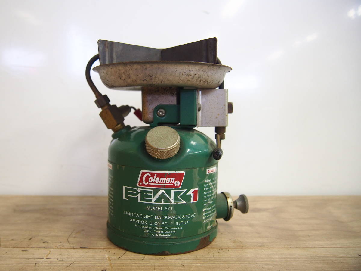 米軍放出品 Coleman/コールマン PEAK1 シングルバーナー ストーブ 550B