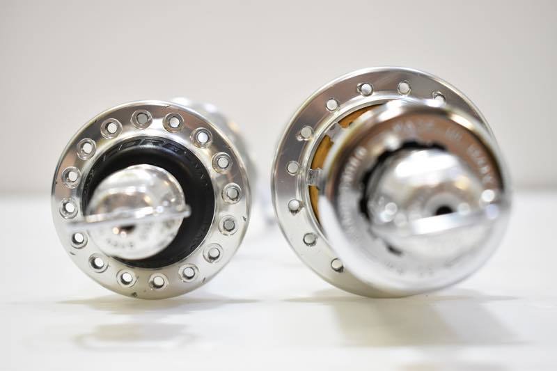 campagnolo カンパニョーロ RECORD 前後ハブ 32H ロックリング付 中古