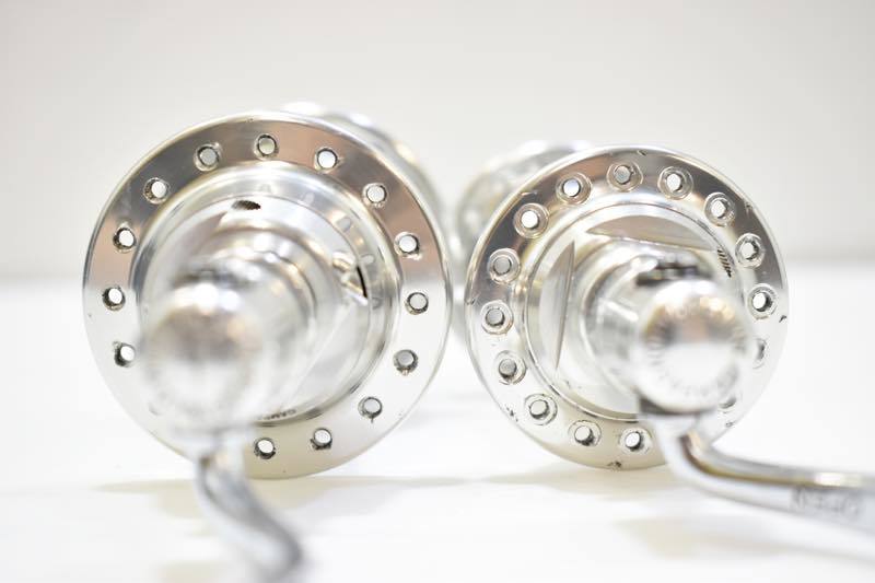 campagnolo カンパニョーロ RECORD 前後ハブ 32H ロックリング付 中古