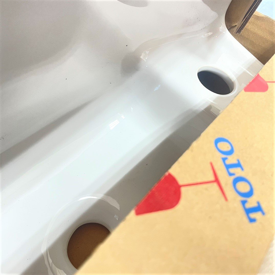品 TOTO 壁掛け式 手洗い器 洗面台 H04486N ホワイトの入札履歴 - 入札 