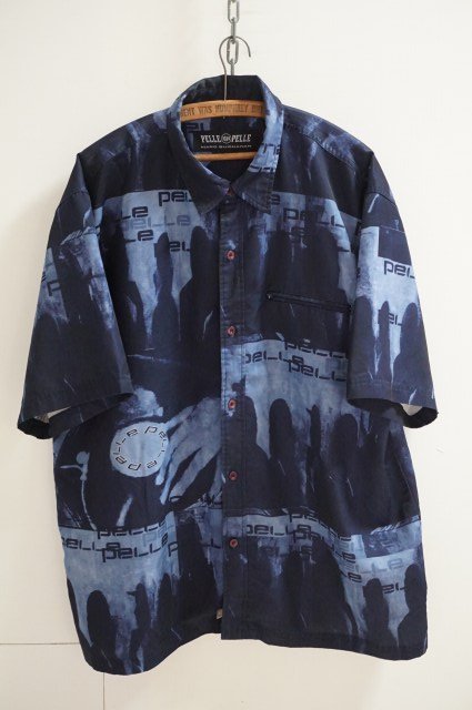 ★ PELLE PELLE MARC BUCHANAN プリントポリシャツ