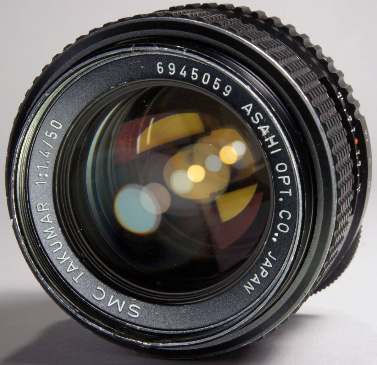 分解整備・実写確認済 Super-Takumar 50mm F1.4 前期型同様に黄変