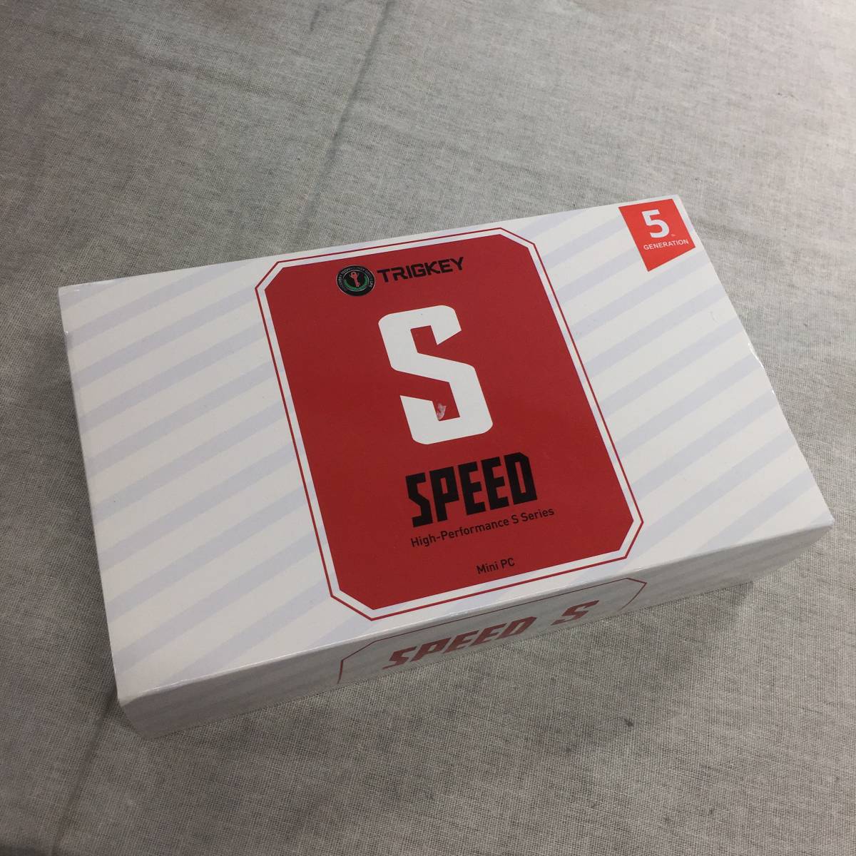 現状品 TRIGKEY S5 ミニPC AMD Ryzen 5 5500U 6コア 12スレッド DDR4 8GB 500GB M.2 NVME SSD