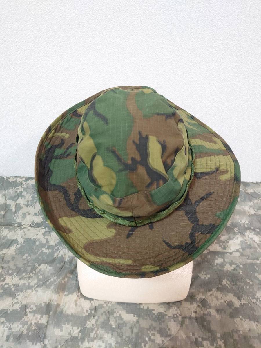 実物 米軍実物 ERDL ブーニーハット 7 1/8 検索用）アメリカ軍 放出品
