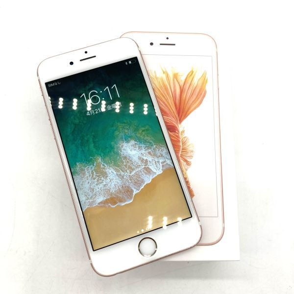 ▼SIMロック解除(docomo) iPhone6s 64GB ローズゴールド MKQR2J/A S30991764677