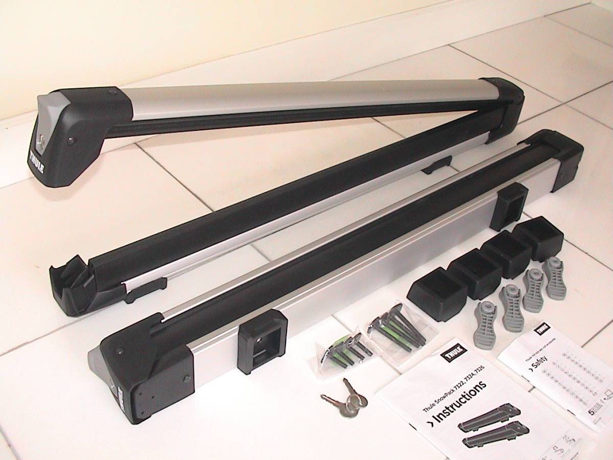 THULE SnowPack Black 美品 スーリー スノーパック ⑨ THULE スーリー 
