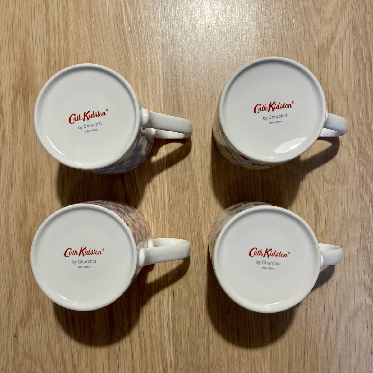 新品・未使用】Cath Kidston・キャスキッドソン・マグカップ4個セット 