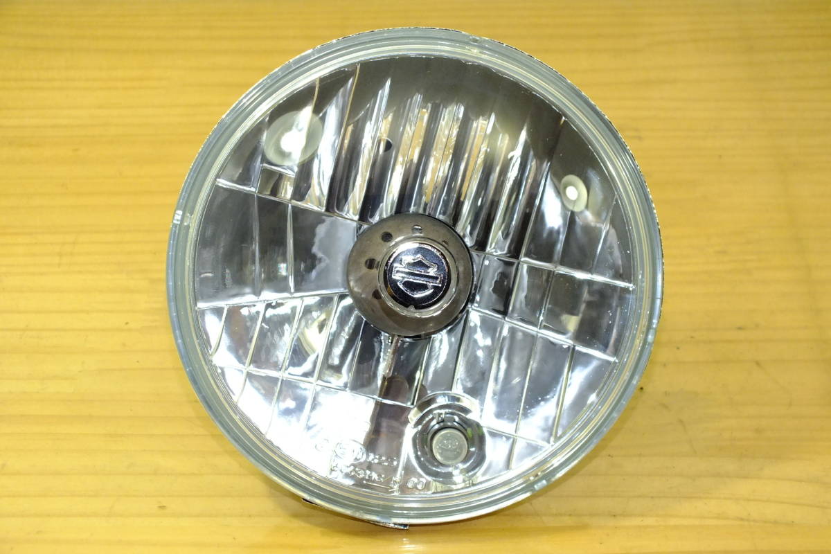 ■ ハーレー純正品 ’05～ スポーツスター/ダイナ 5-3/4インチ 145ｍｍ ヘッドライト 68335-05 中古品（検）ソフテイル/XL883/XL1200/FXDL