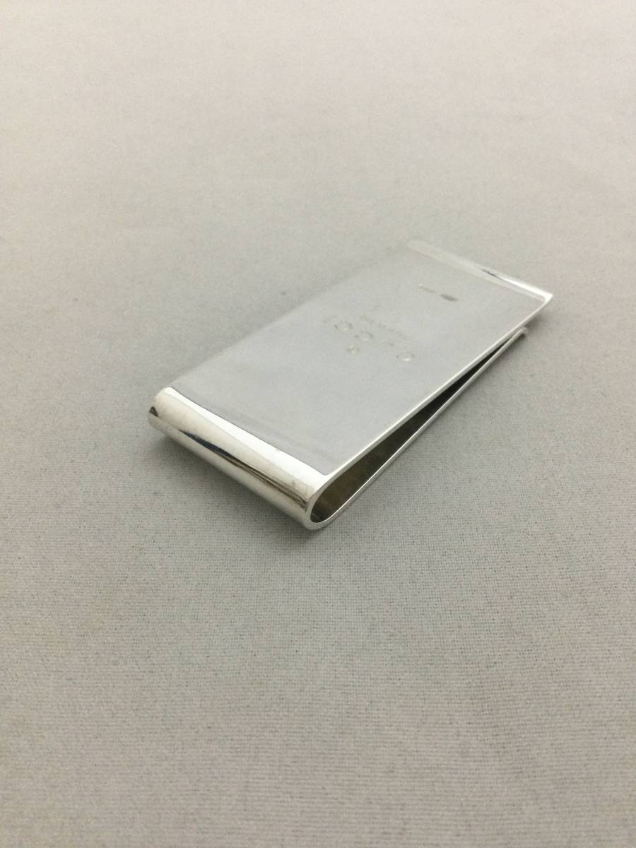 GUCCI グッチ Gロゴ マネークリップ シルバー 925【B725920
