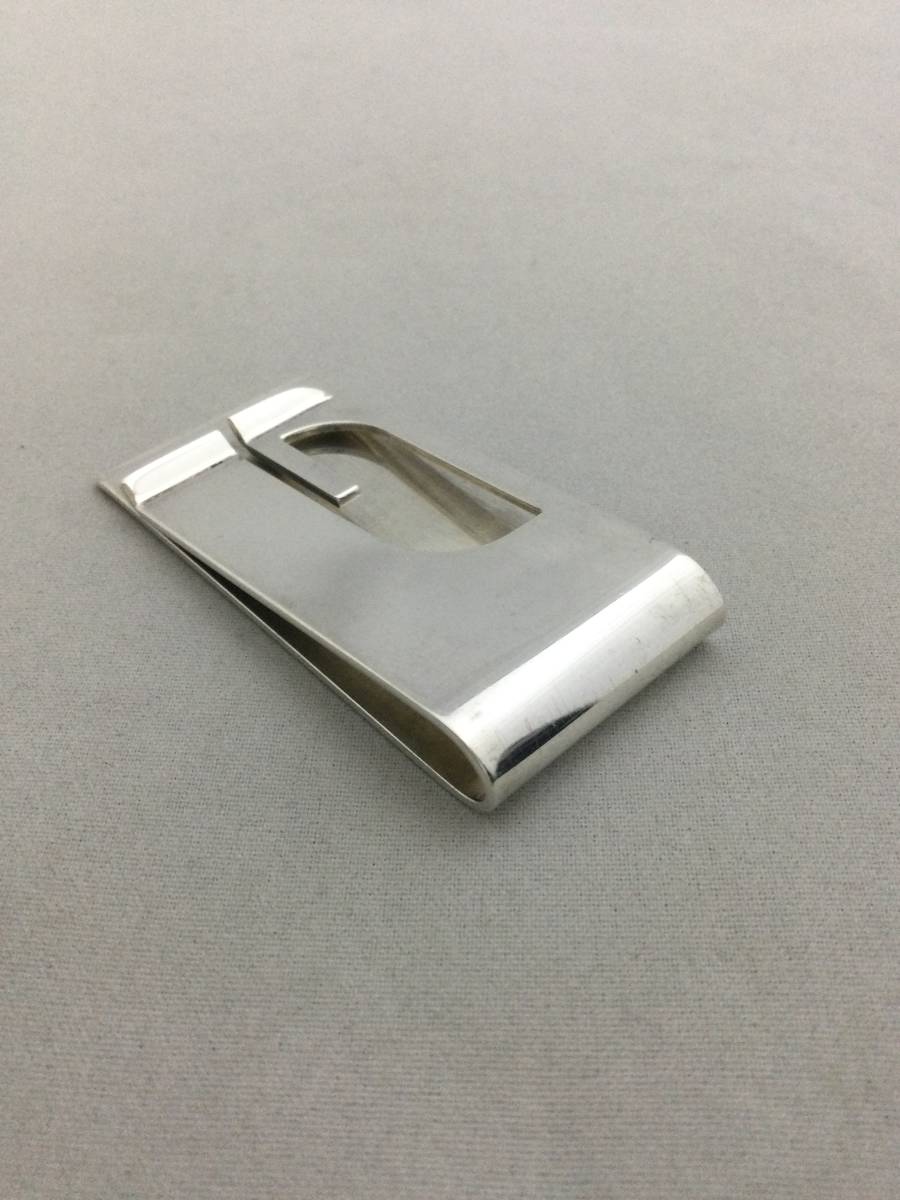 GUCCI グッチ Gロゴ マネークリップ シルバー 925【B725920