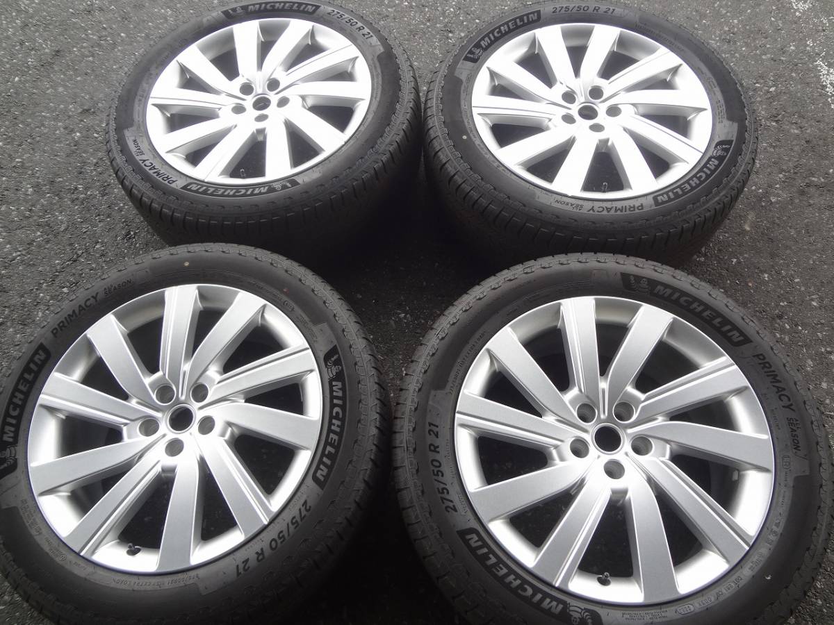 新車納車日外し品†　レンジローバー　現行　純正　275/50R21　8.5J　5H　120　オールシーズン　