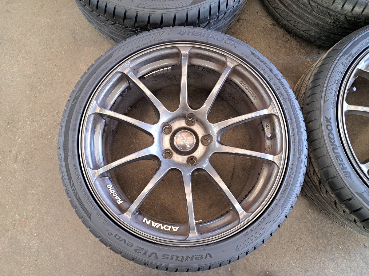 ヨコハマ アドバンレーシング ADVAN Racing RZ 18インチ PCD 114.3/8.5 