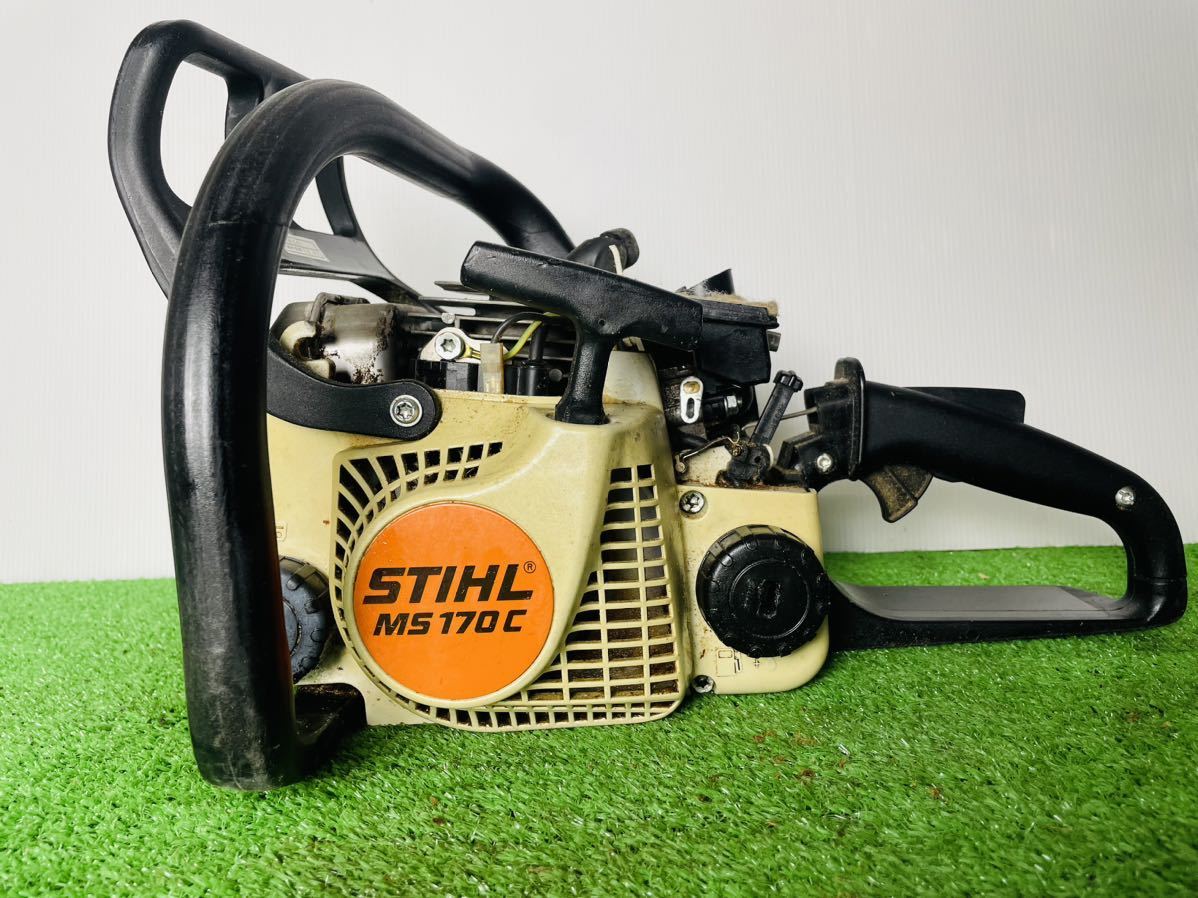 STIHL スチールMS170C エンジンチェンソー ジャンク 部品取り 