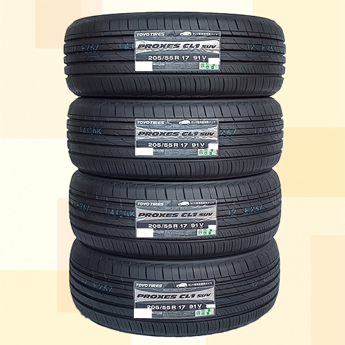 22年製 正規品 TOYO トーヨー PROXES CL1 SUV プロクセス 205&frasl;55R17