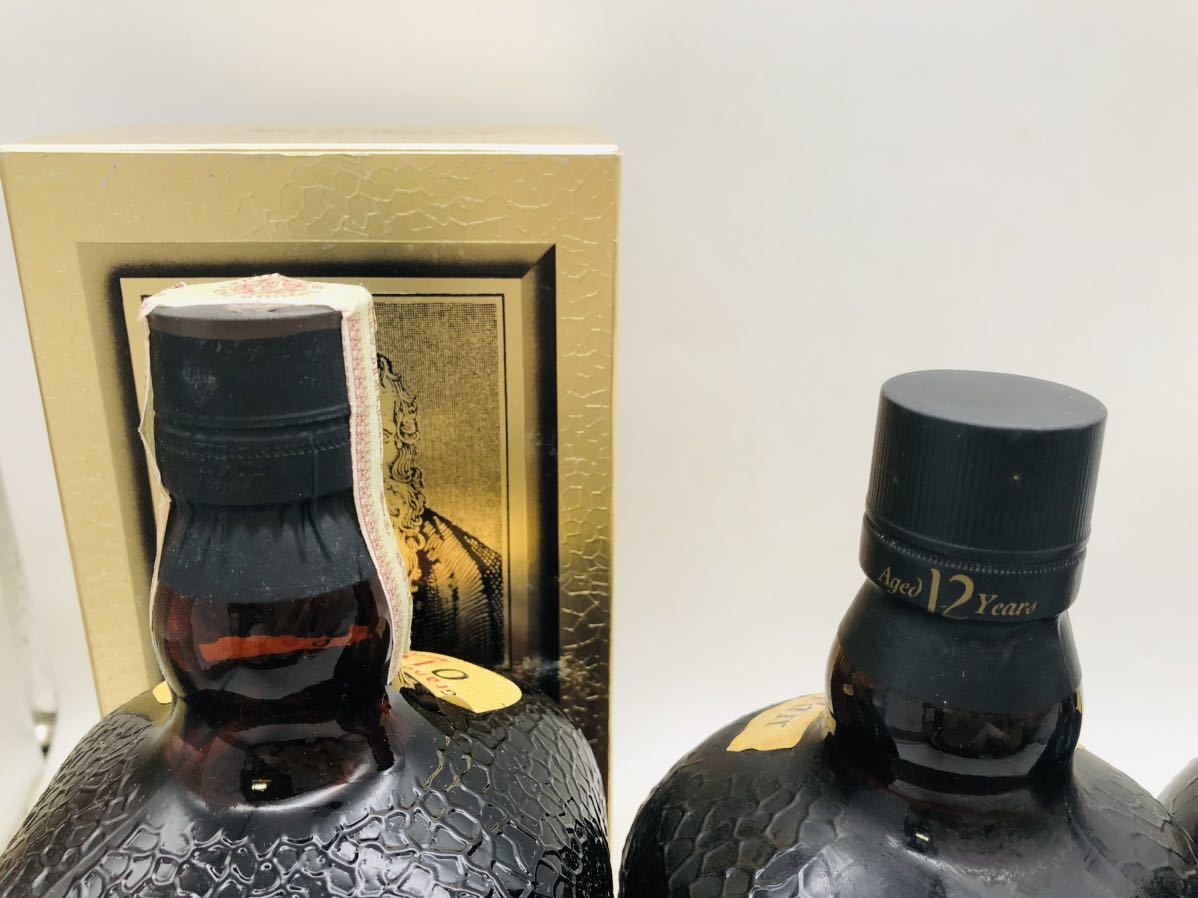 1円〜【未開栓】Grand Old Parr グランド オールド パー 12年 ４本セット まとめ売り スコッチウイスキー 1000-1125ml 43% 箱付き WH23240_7