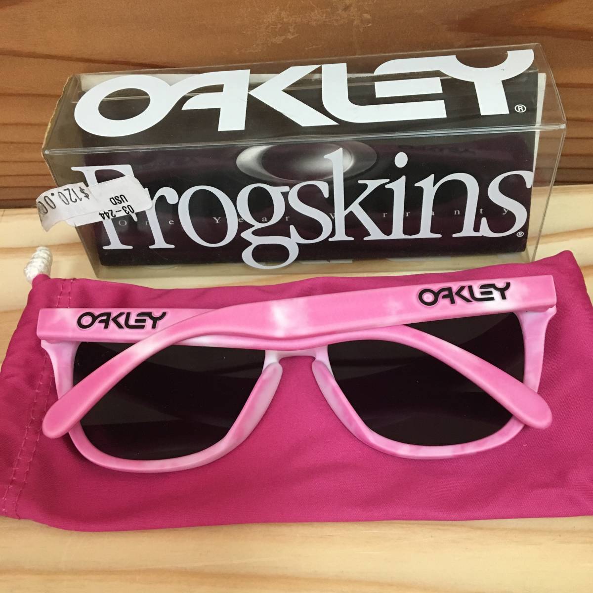 新品 OAKLEY オークリー Frogskins フロッグスキン Wildberry n 