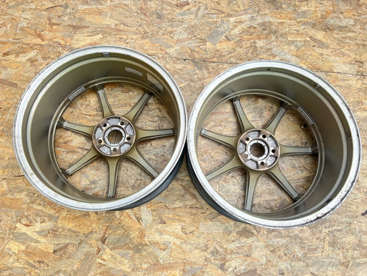 希少！】YOKOHAMA AVS モデル7 モデ7 18インチ 8J＋45 PCD100 5穴 