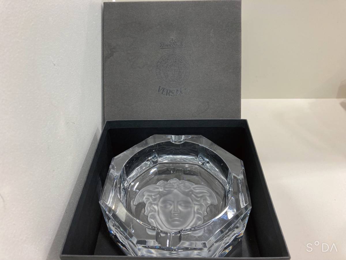 ◇VERSACE ヴェルサーチ Rosenthal ローゼンタール メデューサ 灰皿 