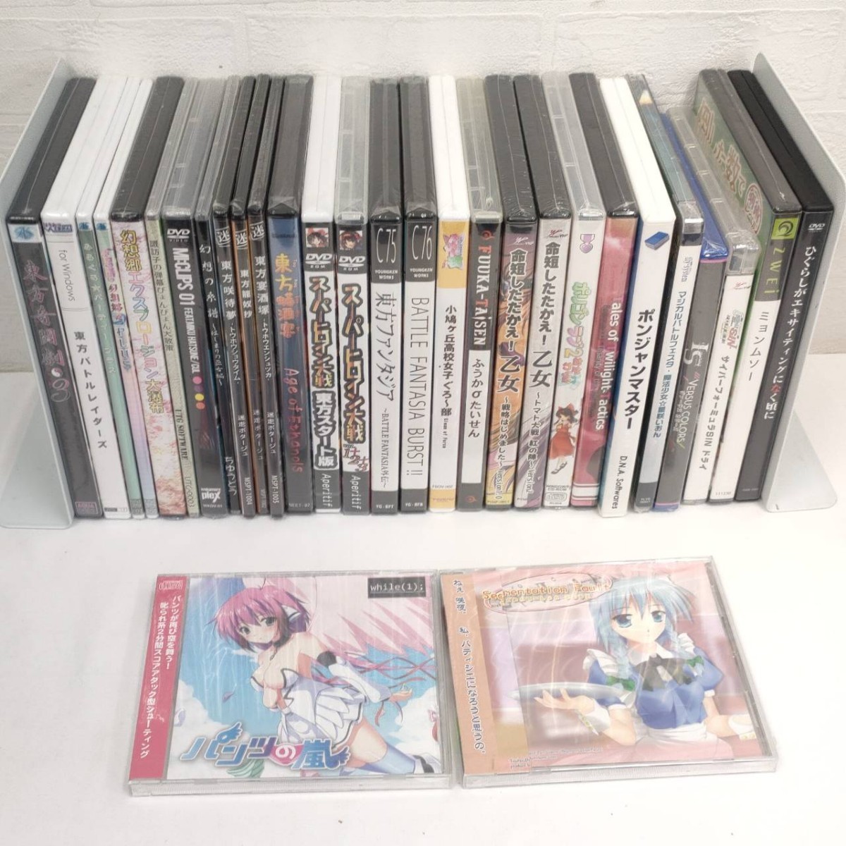 5 ☆未使用☆ 同人ソフト まとめ売り 30枚セット 東方Project ゲーム 