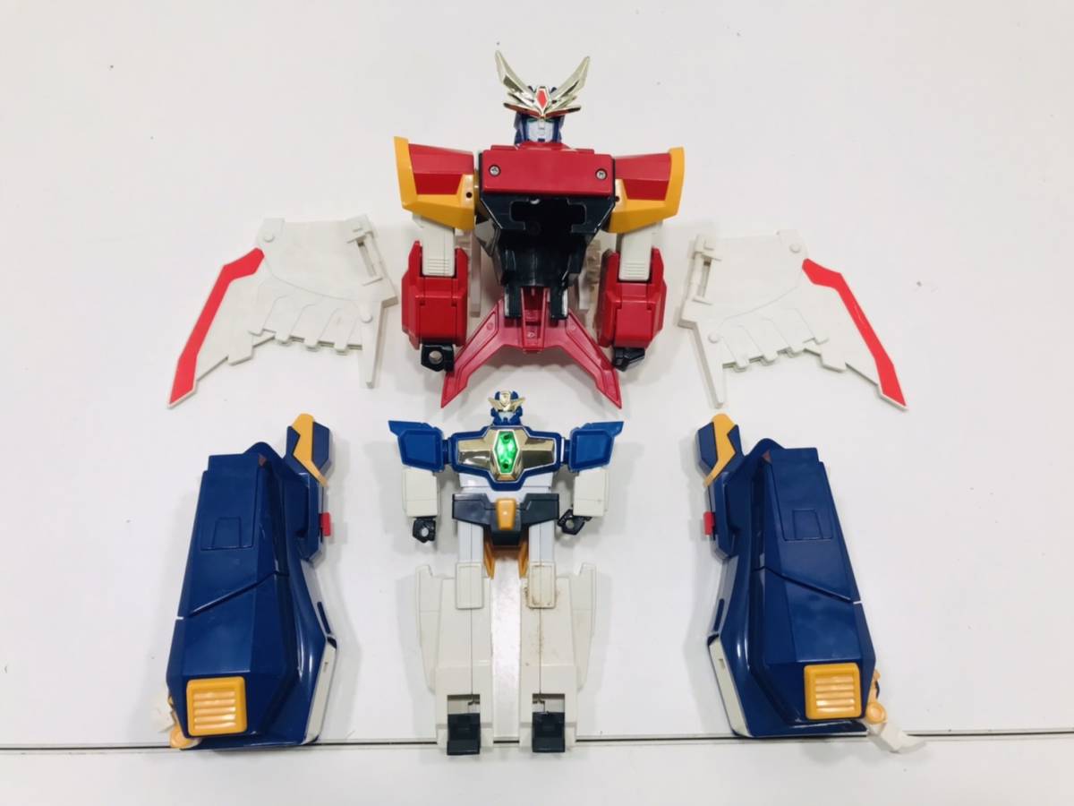 g15☆1円～☆当時物 トミー TOMY 絶対無敵ライジンオー 無敵合体 