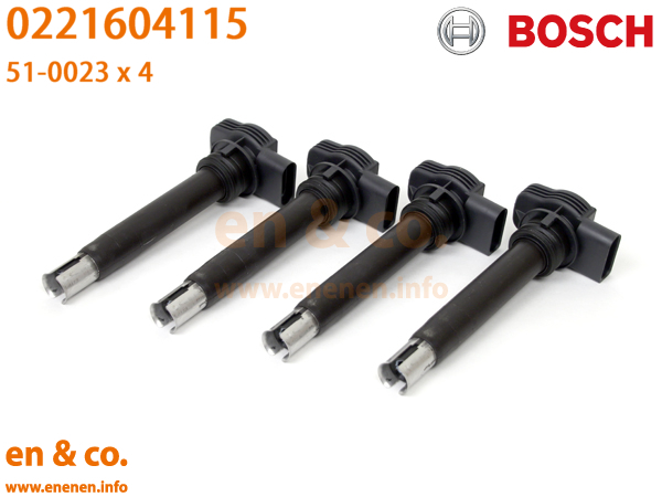 Audi アウディ A4(B8) 8KCDN用 イグニッションコイル 4本セット