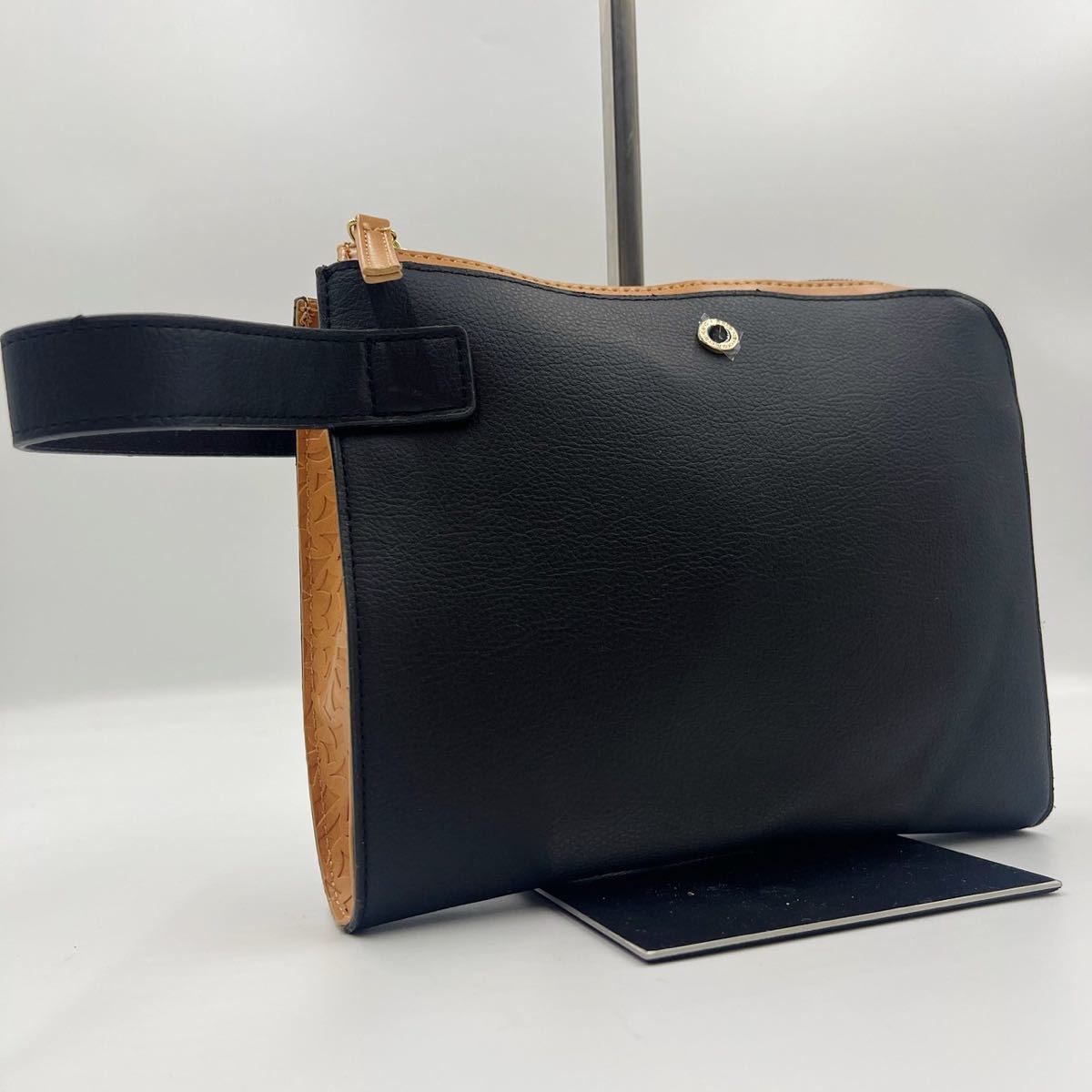 新品未使用ブルガリ 1円~ 新品未使用 BVLGARI ブルガリ セカンドバッグ 