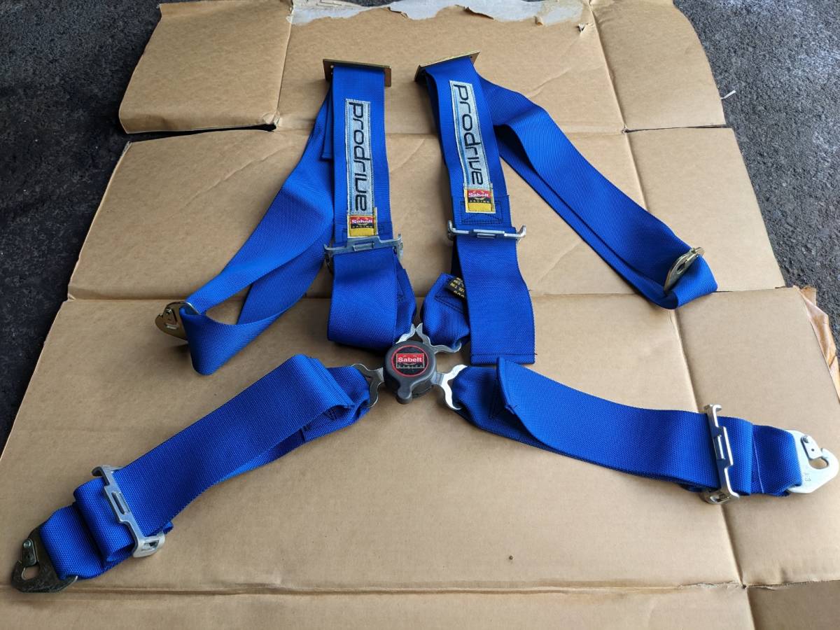 展示品 prodrive プロドライブ 4点式シートベルト ハーネス 3インチ 
